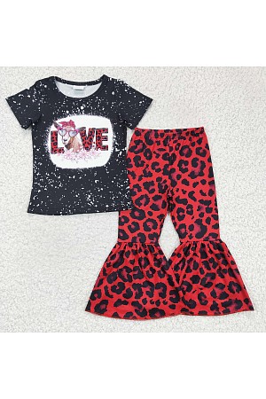 Baby child leopard clothes chi ...